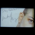 Michael Alig, autographe. Michael Alig, autographe.